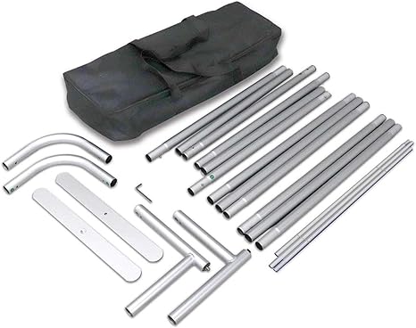 8x8 Aluminum Backdrop Frame – Tool-Free Click System